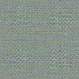 Sample of a woven fabric in a herringbone design in Kingfisher