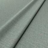Sample of a woven fabric in a herringbone design in Kingfisher