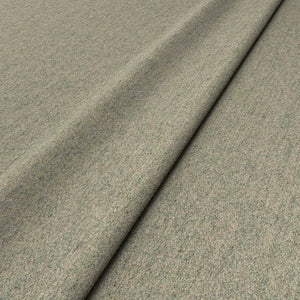 Sample of a grey woven fabric in recycled wool.