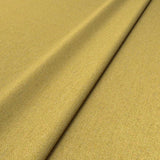Sample of a yellow woven fabric in recycled wool.