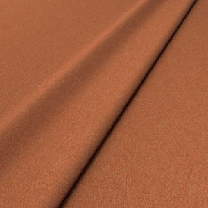 Sample of a orange woven fabric in recycled wool.