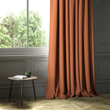 A curtain woven fabric shown as a curtain.