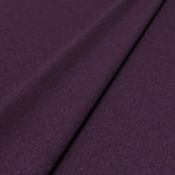 Sample of a purple woven fabric in recycled wool.
