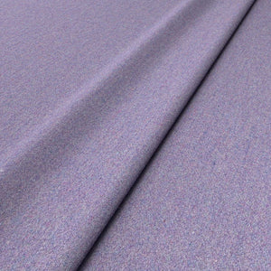 Sample of a purple woven fabric in recycled wool.