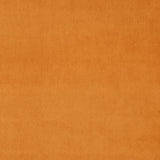 Fabric swatch of a orange eco plain velvet – suitable for use as a velvet upholstery fabric or velvet curtains