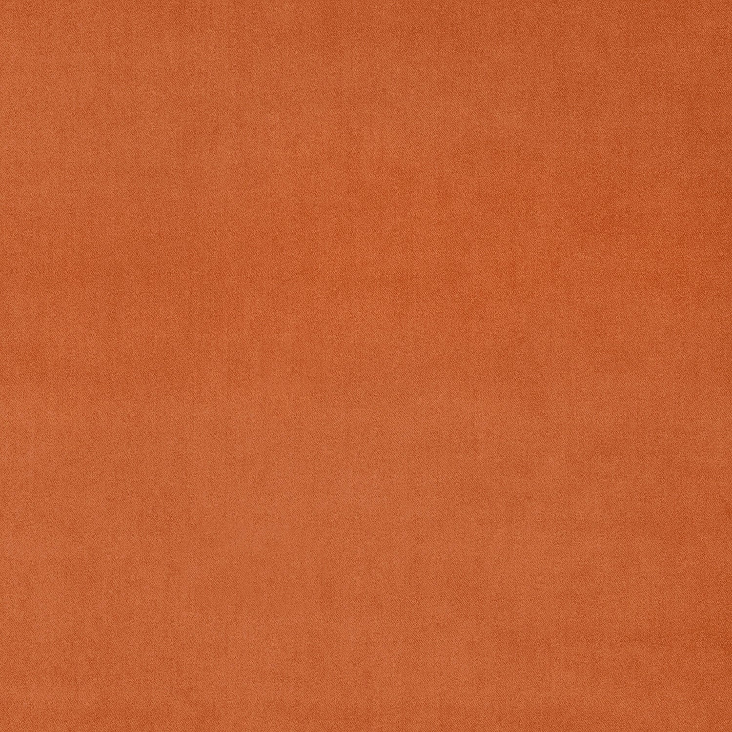 Fabric swatch of a orange eco plain velvet – suitable for use as a velvet upholstery fabric or velvet curtains