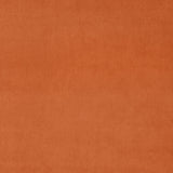 Fabric swatch of a orange eco plain velvet – suitable for use as a velvet upholstery fabric or velvet curtains