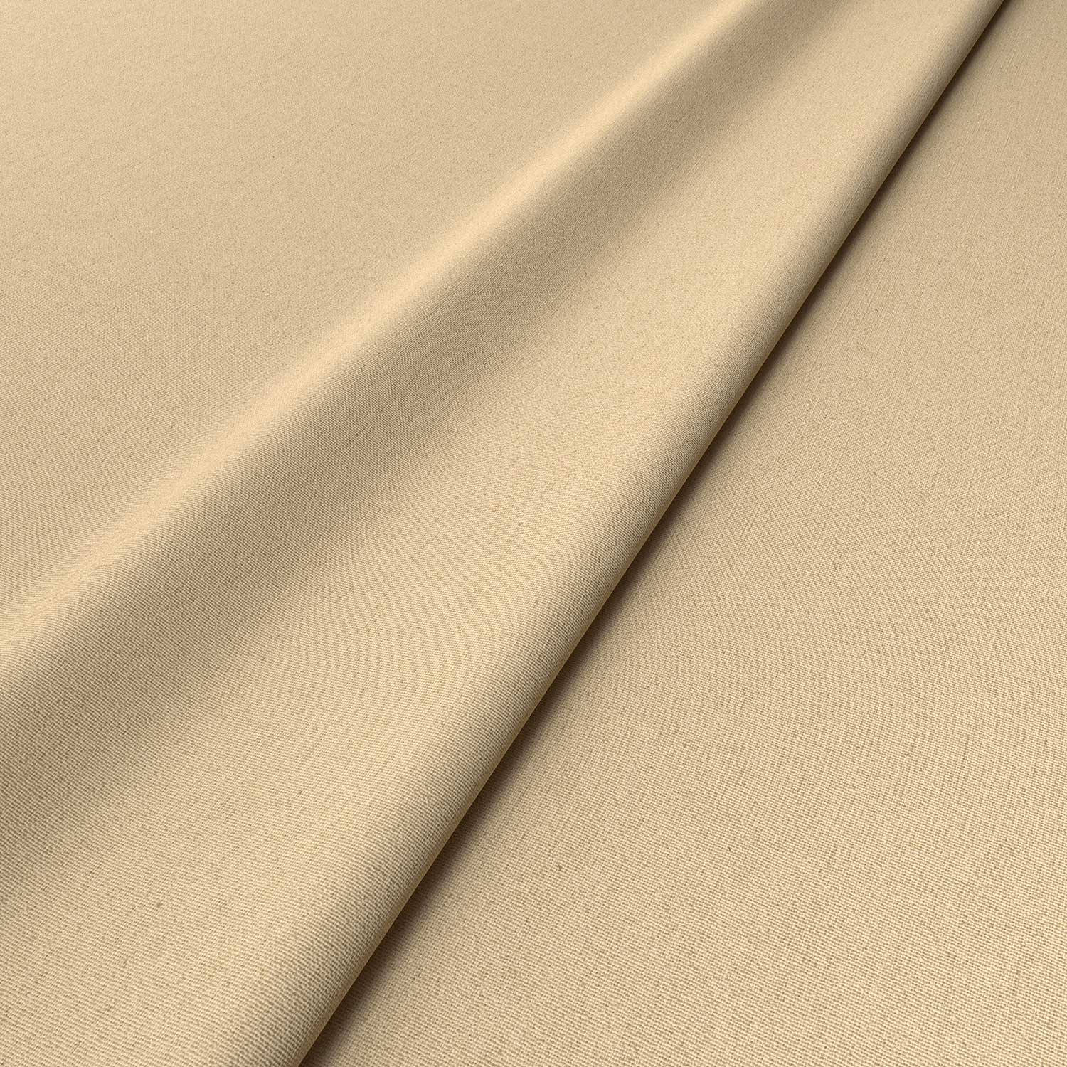 Sample of a gold woven fabric.