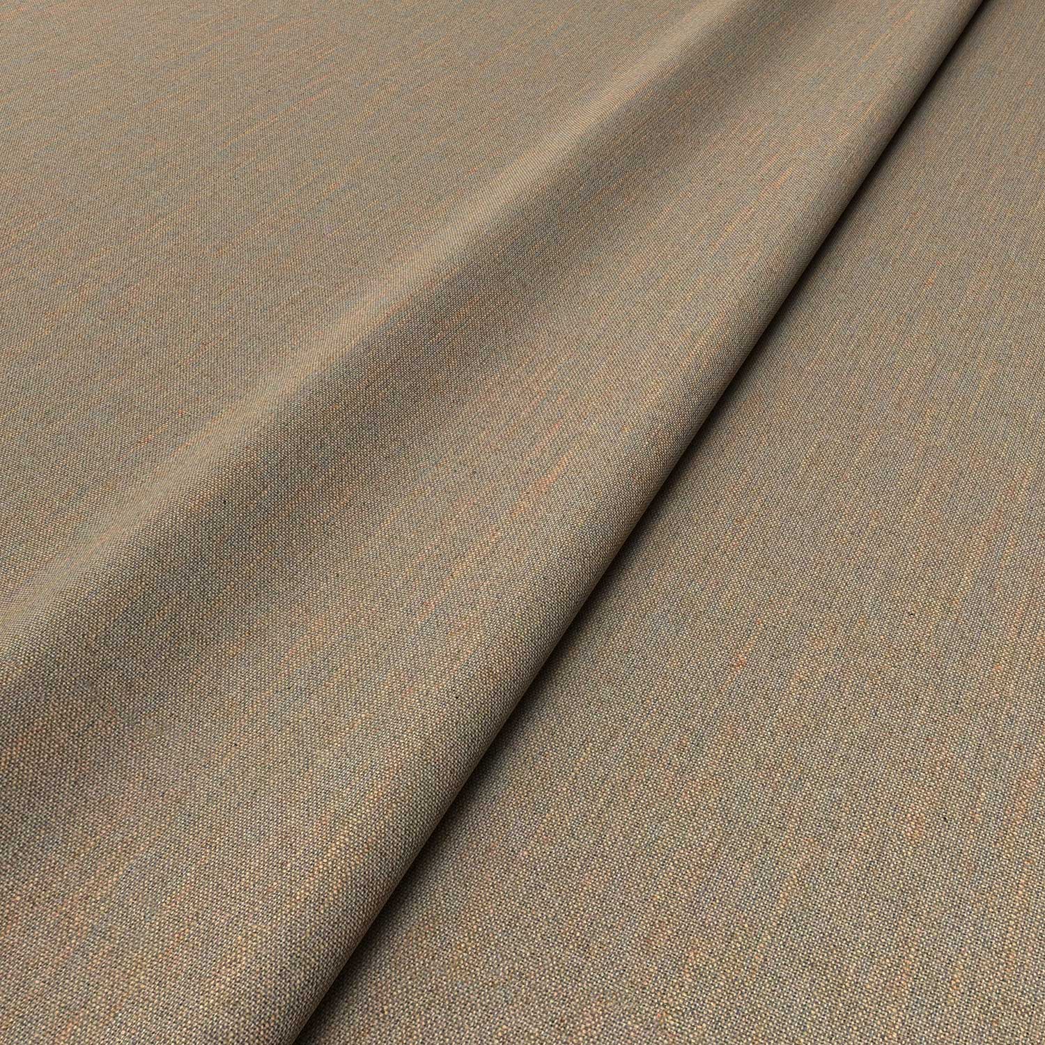 Sample of a brown woven fabric.