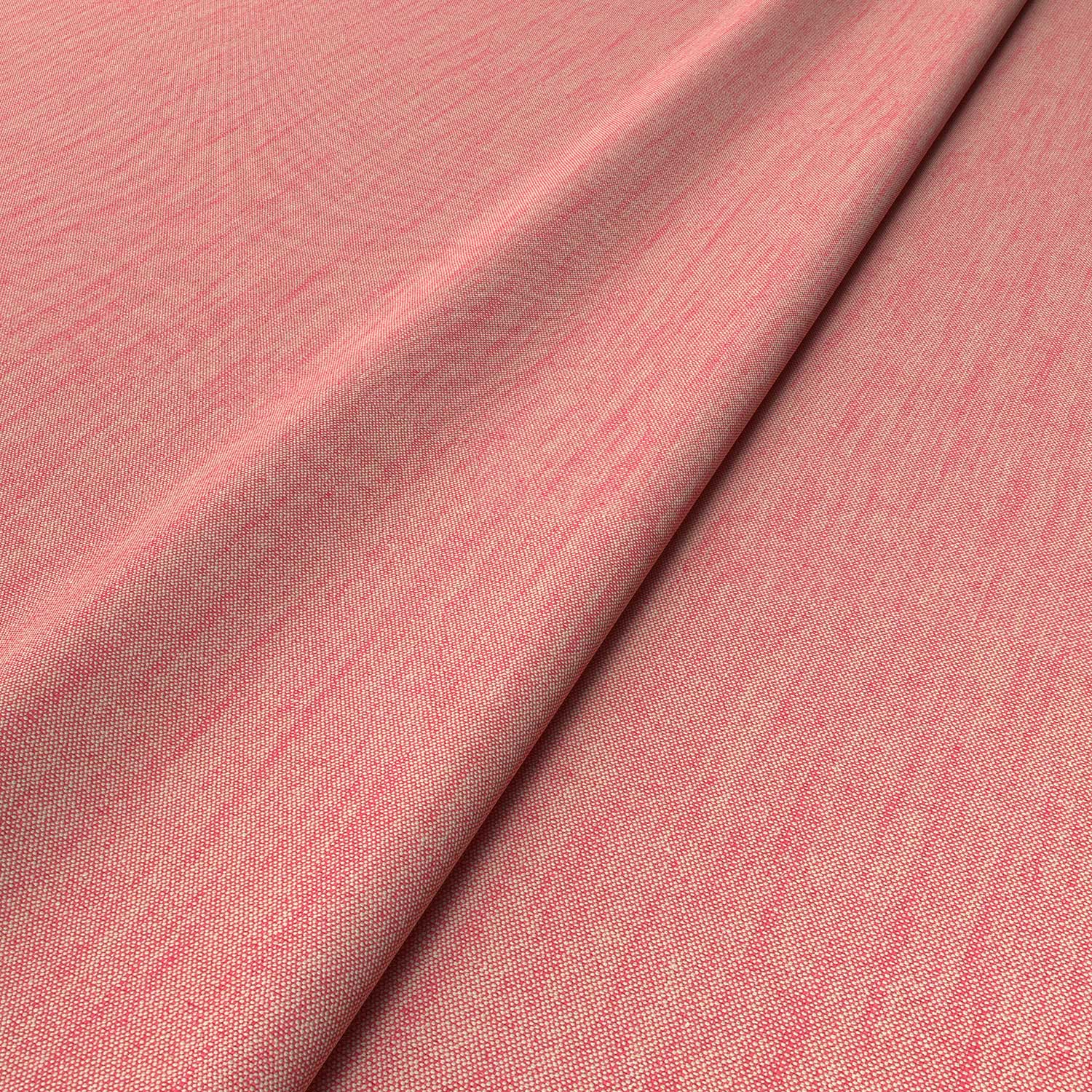 Sample of a pink woven fabric.