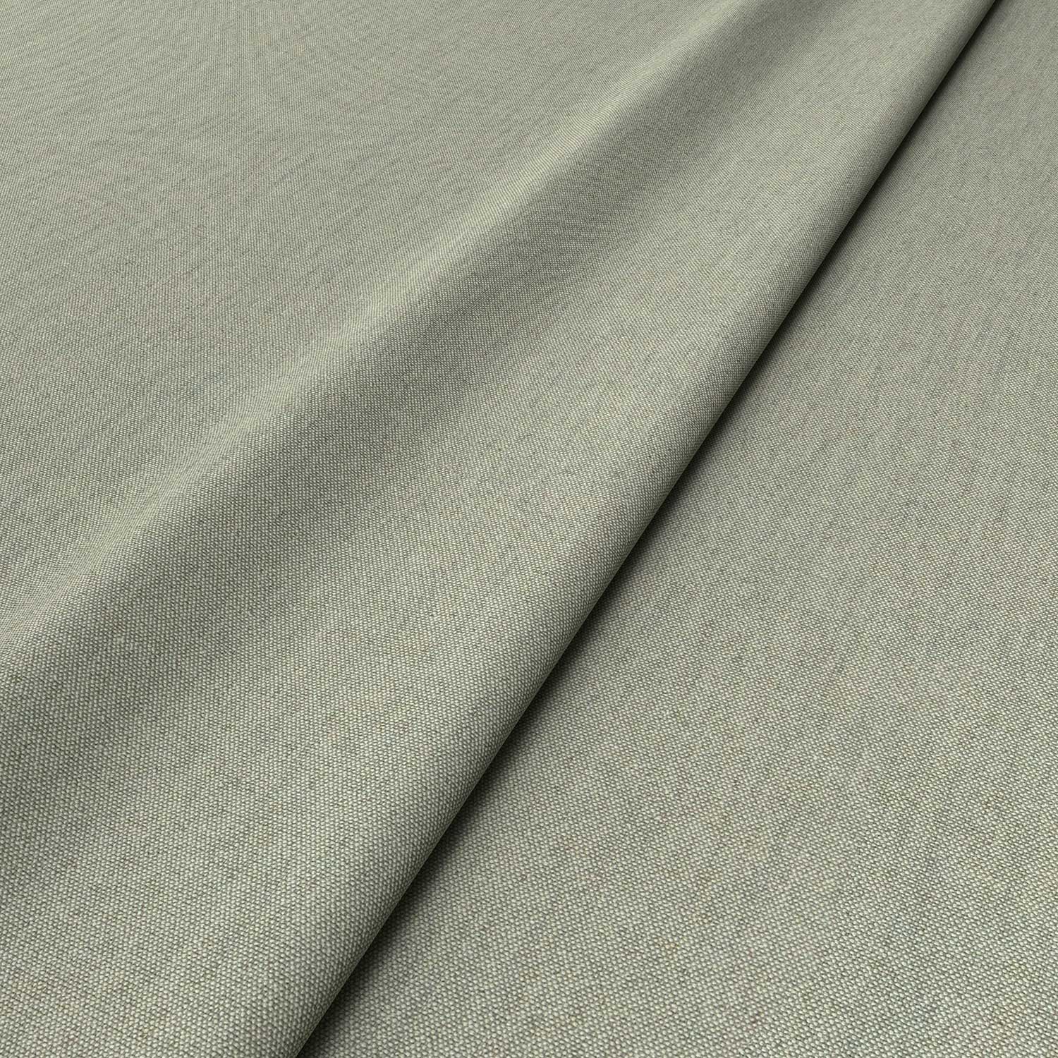 Sample of a grey woven fabric.