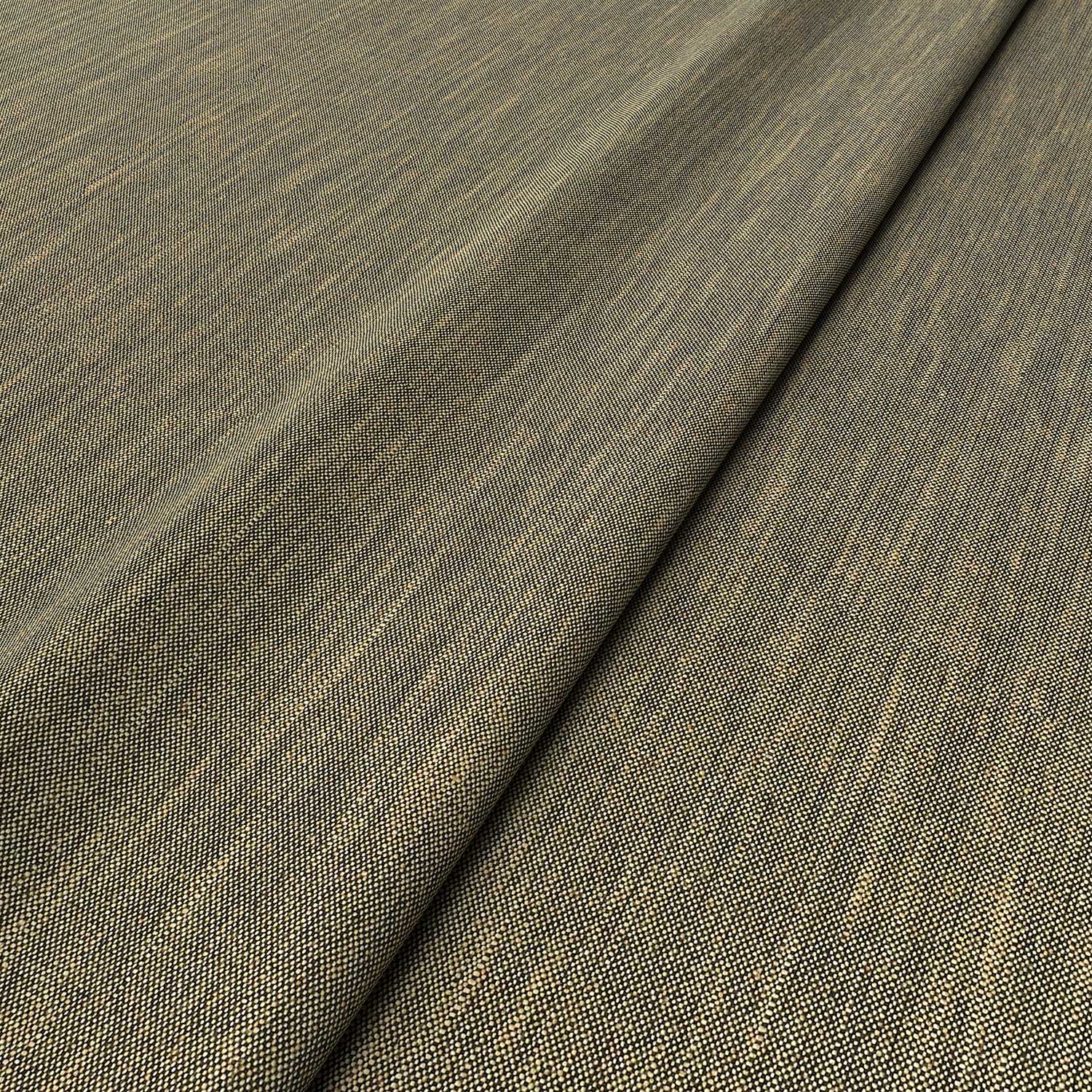 Sample of a brown woven fabric.