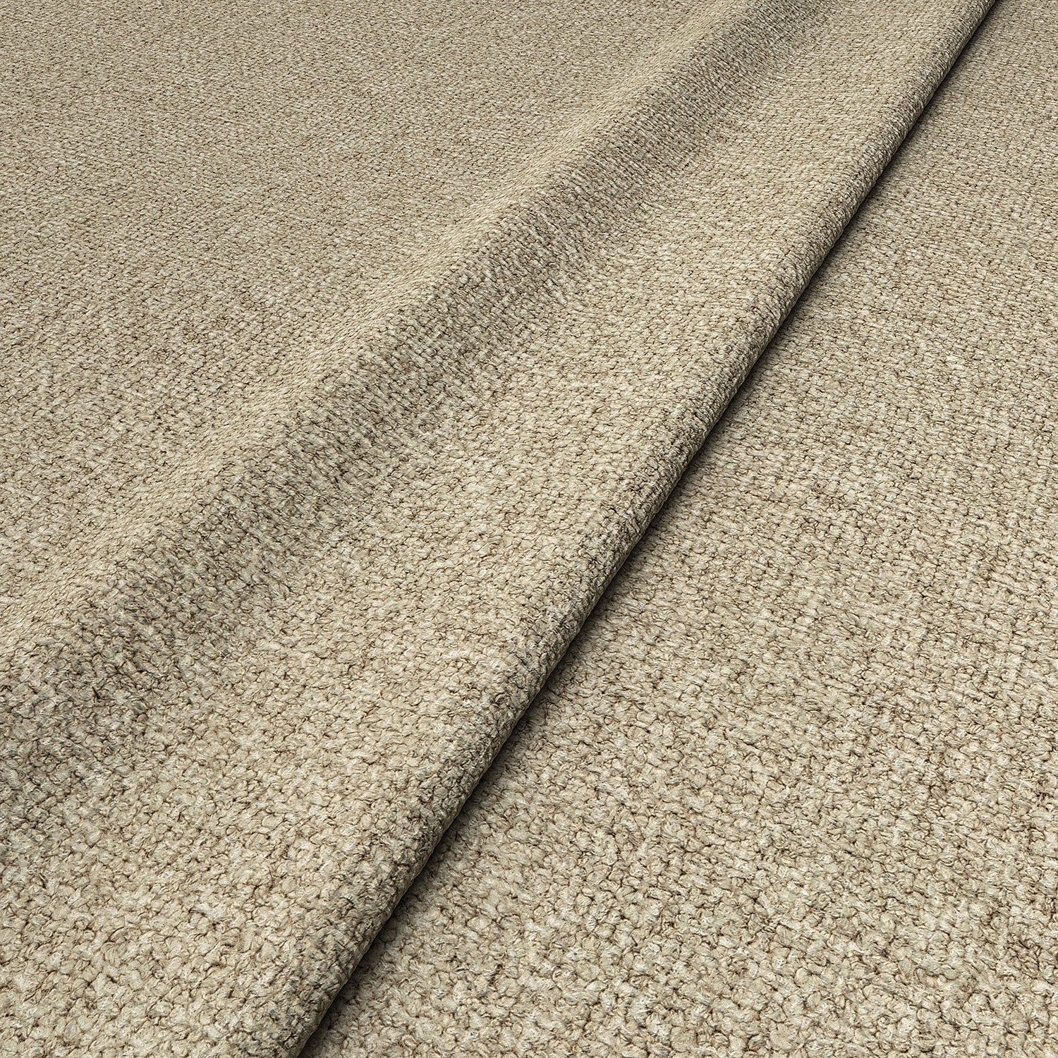 Sample of a boucle fabric in Fawn