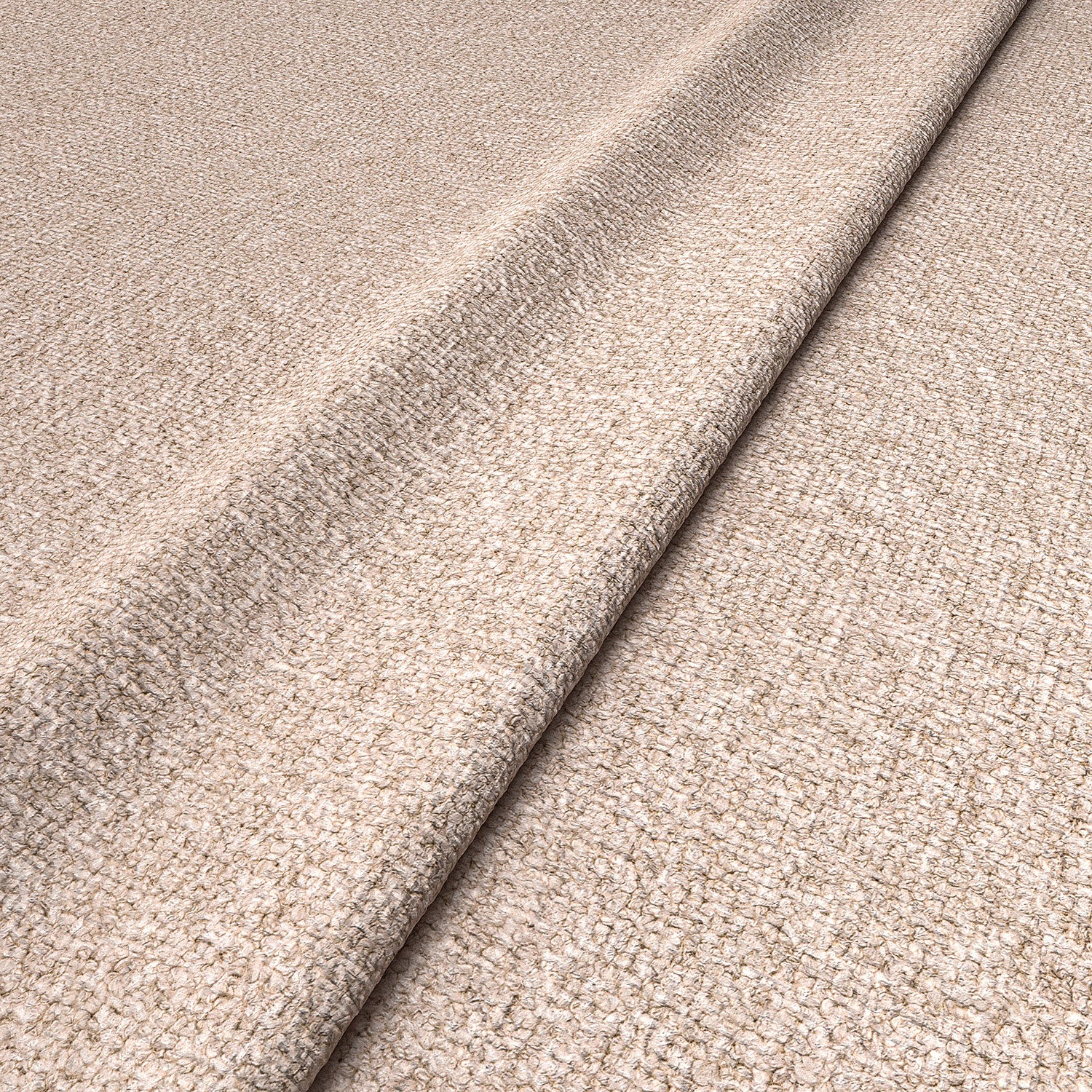 Sample of a boucle fabric in Pale Pink