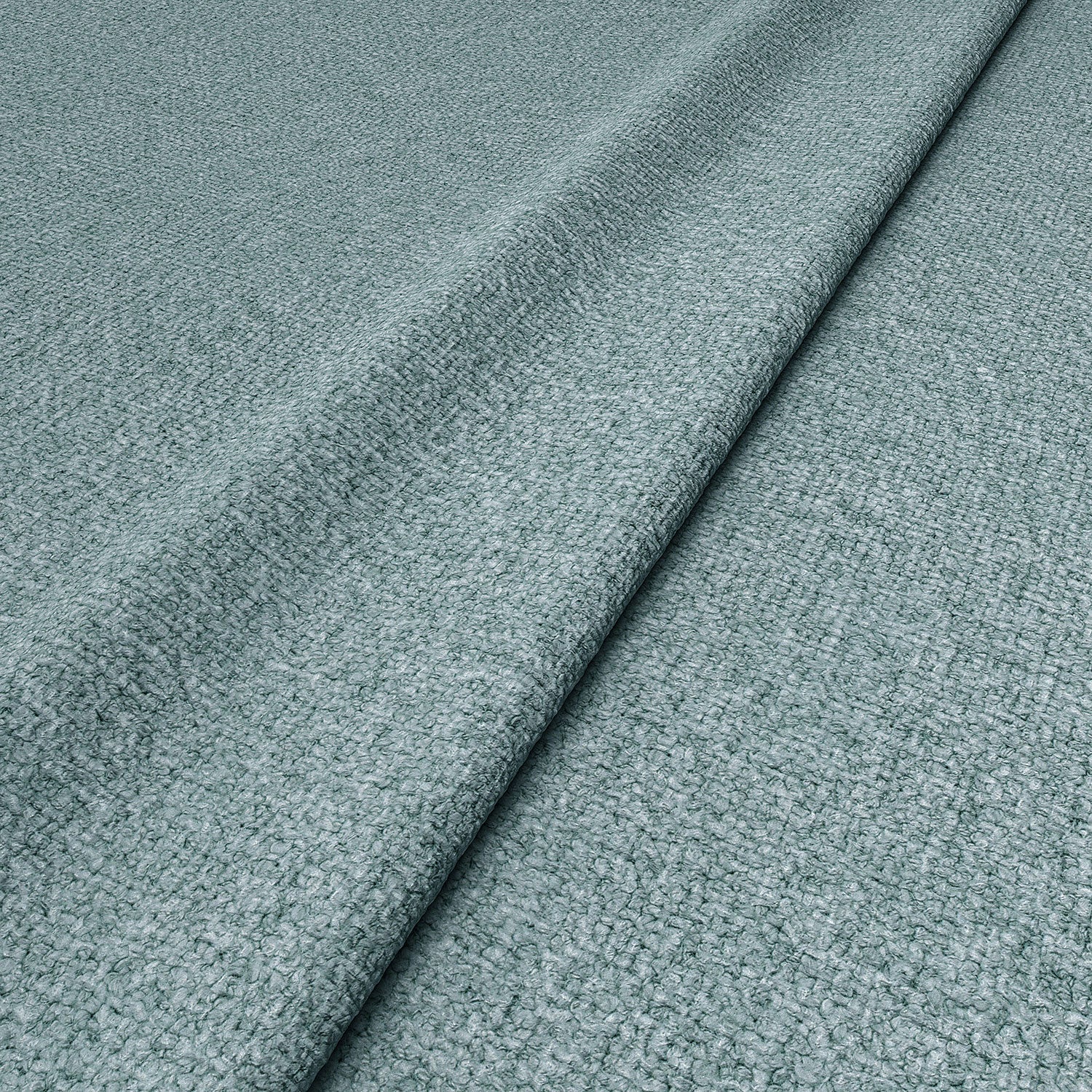Sample of a boucle fabric in Cornflower