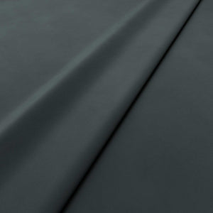 Fabric swatch of a grey velvet upholstery fabric