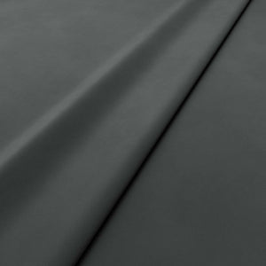 Fabric swatch of a grey velvet upholstery fabric