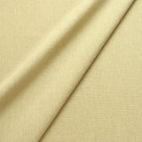 Fabric swatch of a eco-friendly plain pastel yellow fabric for curtains and upholstery