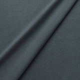 Fabric swatch of a eco-friendly plain dark blue fabric for curtains and upholstery