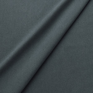 Fabric swatch of a eco-friendly plain dark blue fabric for curtains and upholstery