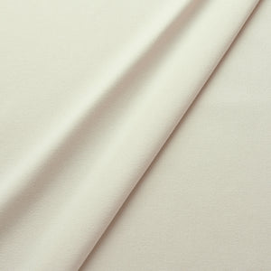 Fabric swatch of a eco-friendly plain light neutral fabric for curtains and upholstery