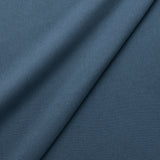 Fabric swatch of a eco-friendly plain blue fabric for curtains and upholstery