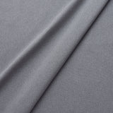 Fabric swatch of a eco-friendly plain grey fabric for curtains and upholstery