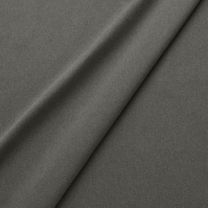 Fabric swatch of a eco-friendly plain grey fabric for curtains and upholstery