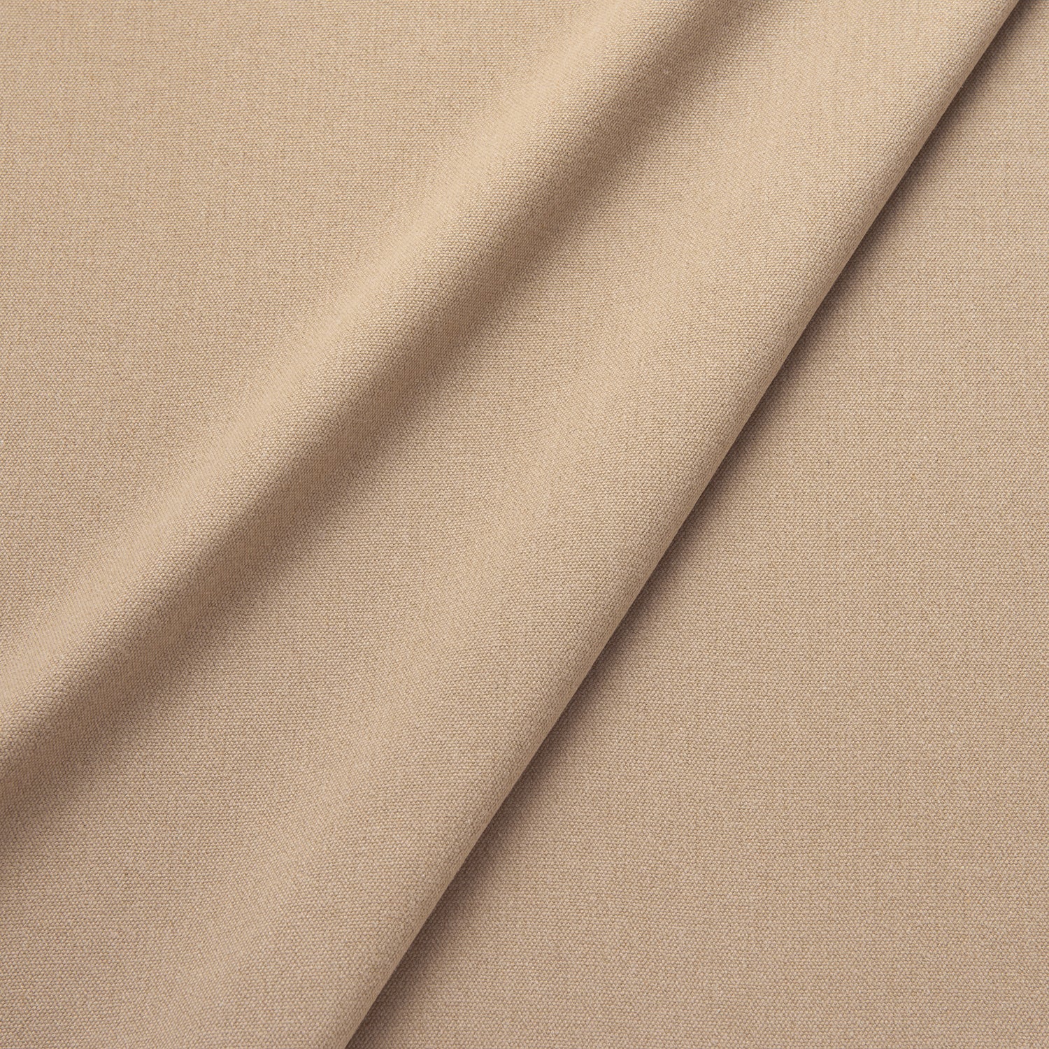 Fabric swatch of a eco-friendly plain neutral fabric for curtains and upholstery