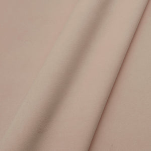 Fabric swatch of a plain stain resistant velvet upholstery fabric in a pink colour