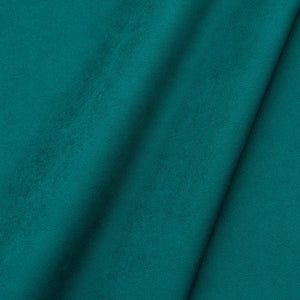 Fabric swatch of a plain stain resistant velvet upholstery fabric in a neutral colour