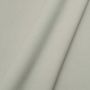 Fabric swatch of a plain stain resistant velvet upholstery fabric in a light grey colour