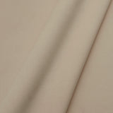 Fabric swatch of a plain stain resistant velvet upholstery fabric in neutral colour