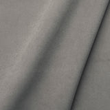 Fabric swatch of a plain stain resistant velvet upholstery fabric in a grey colour