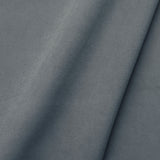 Fabric swatch of a plain stain resistant velvet upholstery fabric in a grey colour
