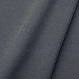 Fabric swatch of a plain stain resistant velvet upholstery fabric in a dark grey colour
