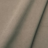 Fabric swatch of a plain stain resistant velvet upholstery fabric in a neutral colour