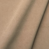 Fabric swatch of a plain stain resistant velvet upholstery fabric in a tan colour