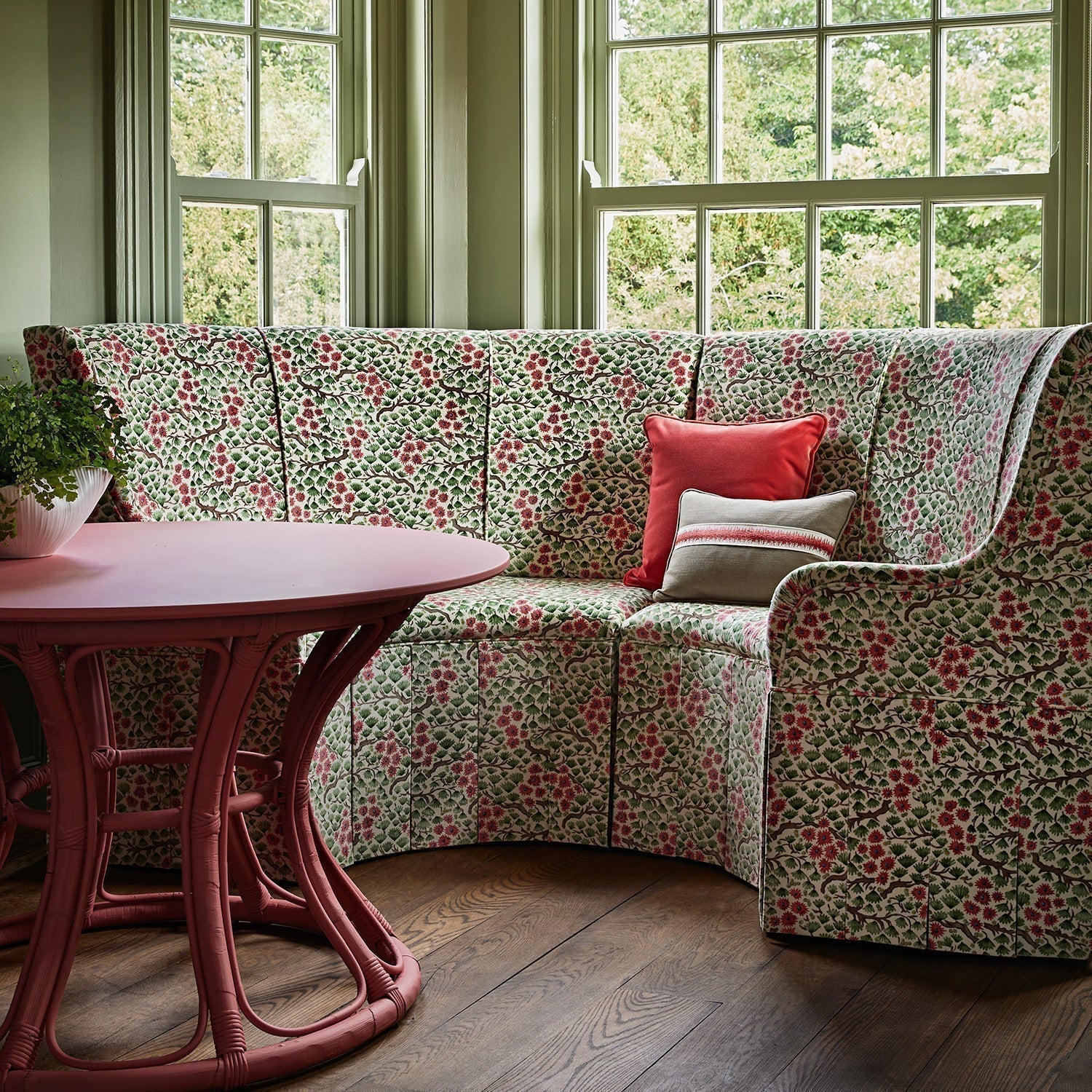 Soft & sumptuous: how to use printed velvet for a fresh spring refresh