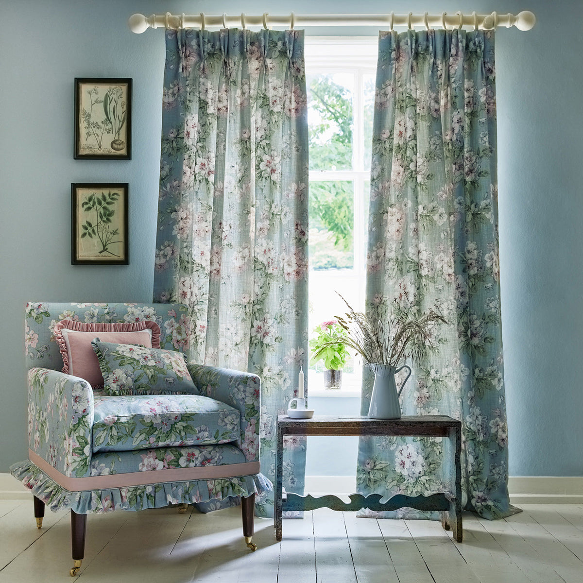 Linwood | The English Garden | Gertrude | Blue Green
