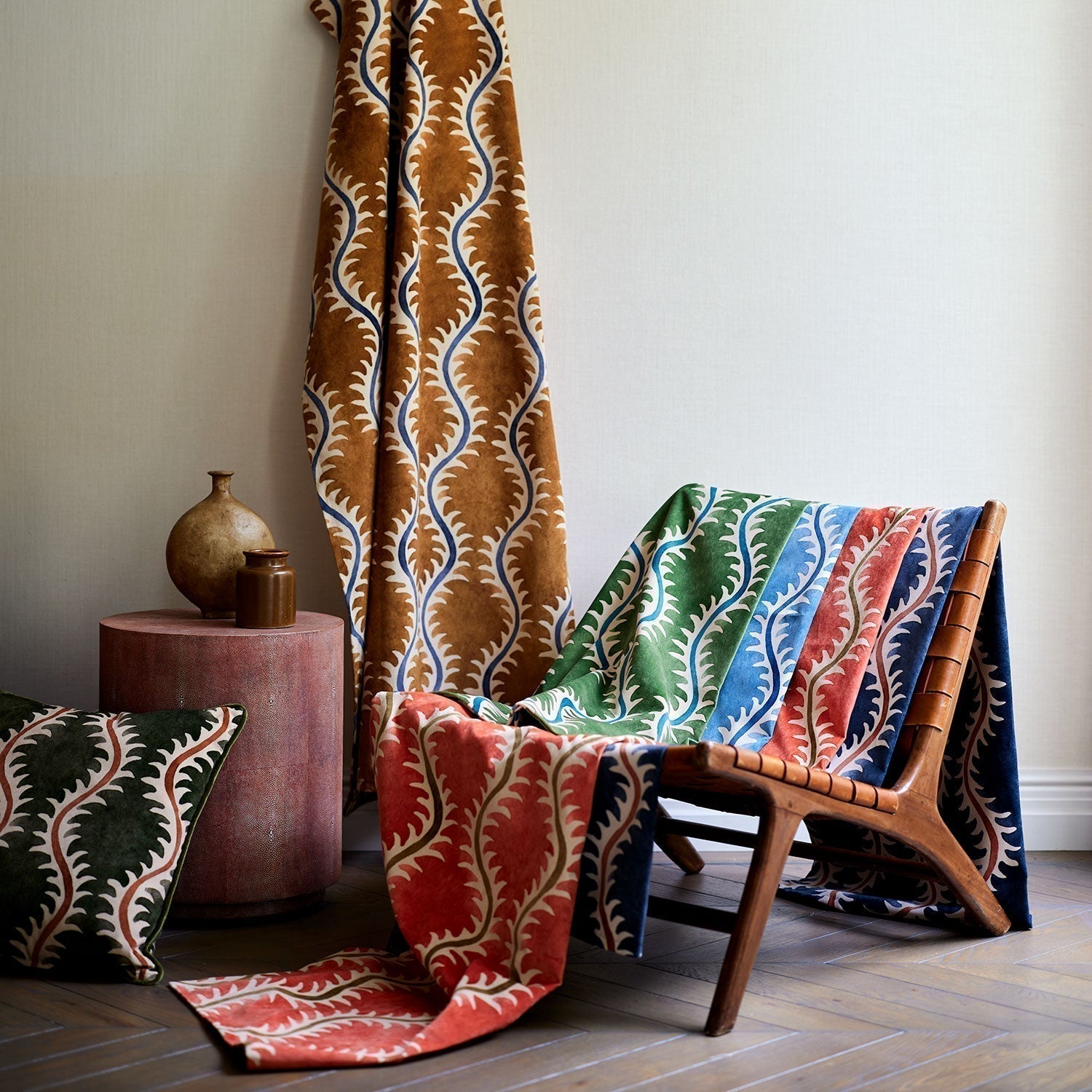 Linwood Fabric | Helter Skelter Velvet