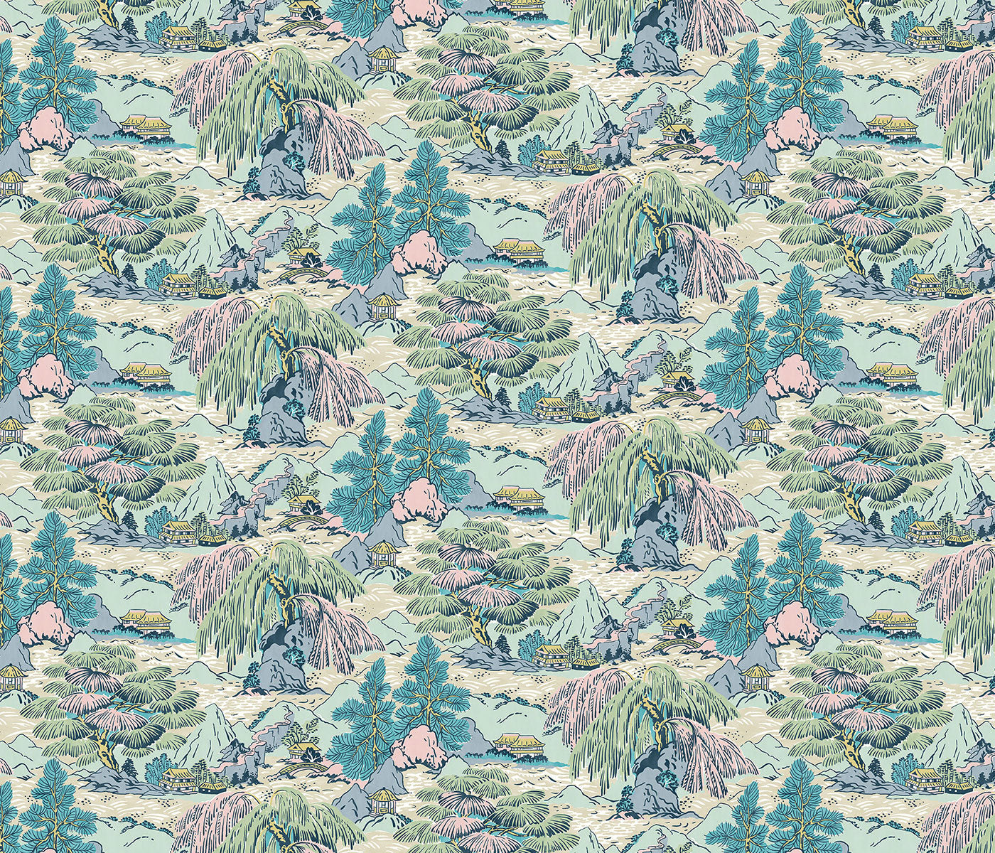 Linwood | Wallpaper | Yanagi | Bright Pastel