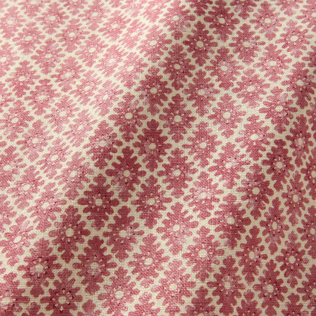 Ashfield - Faded Rose | Printed Linen Fabric | Linwood