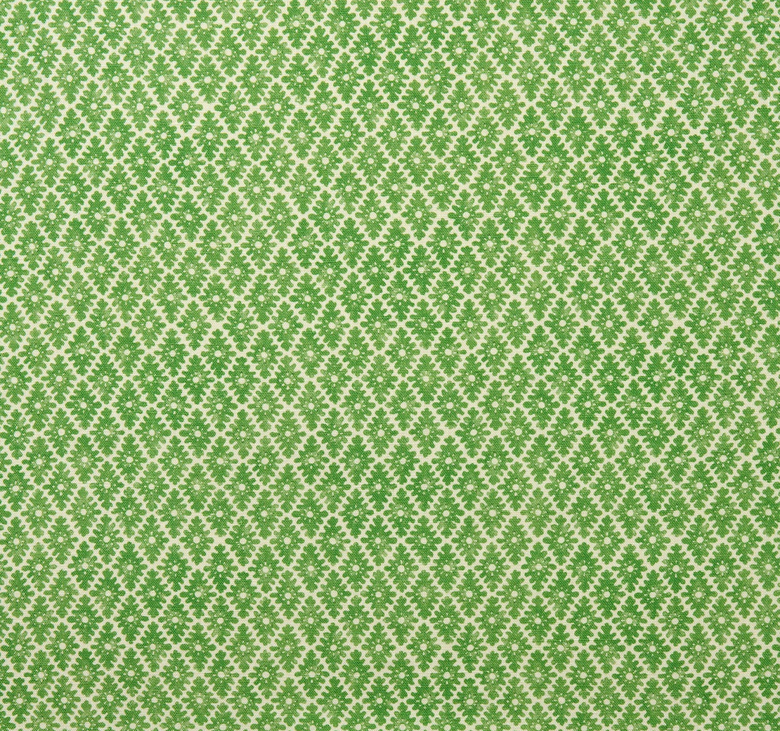 Ashfield Shamrock | Printed Linen Fabric | Linwood