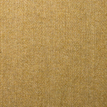 Sample of a classic herringbone woven fabric in yellow.