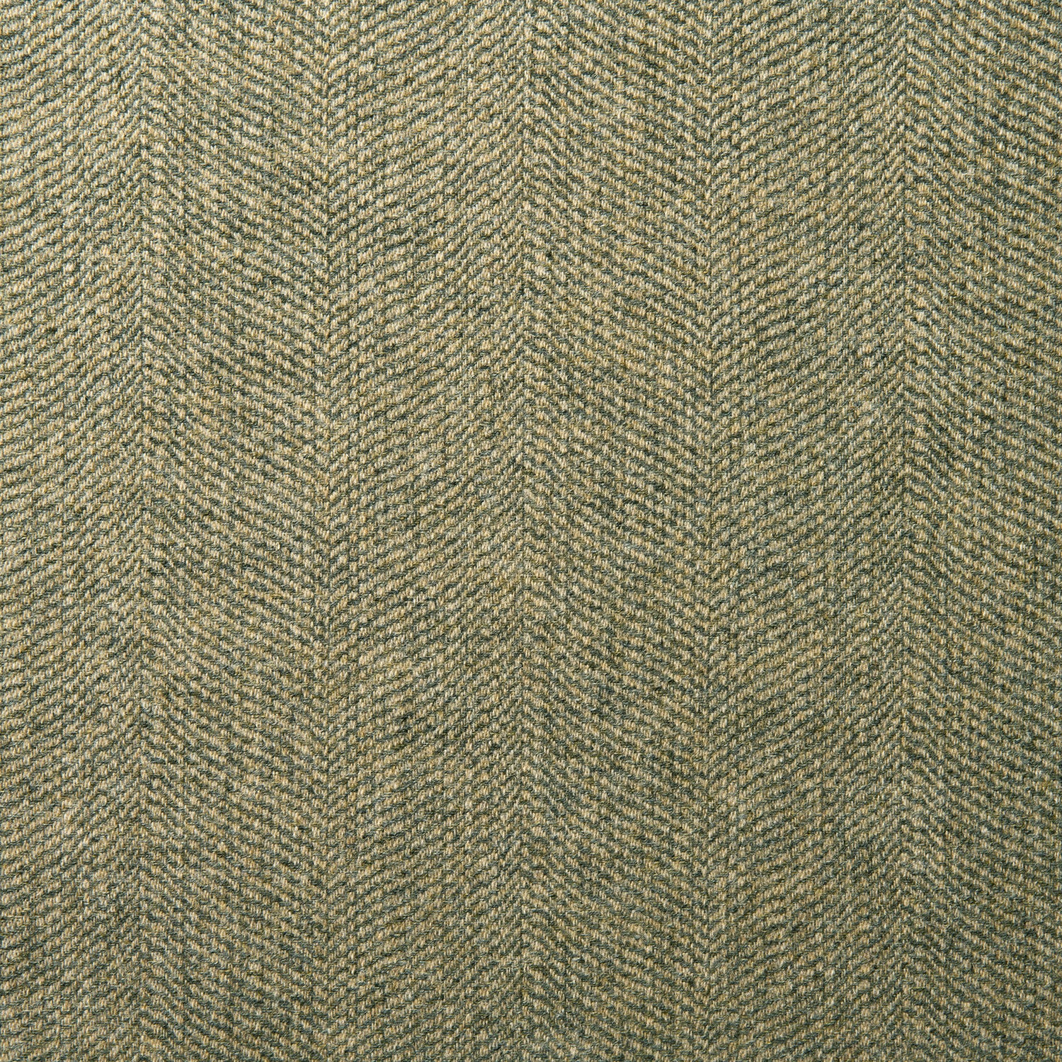 Sample of a classic herringbone woven fabric in grey.