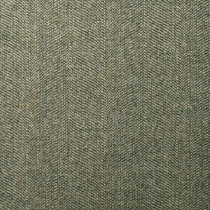 Sample of a classic herringbone woven fabric in grey.