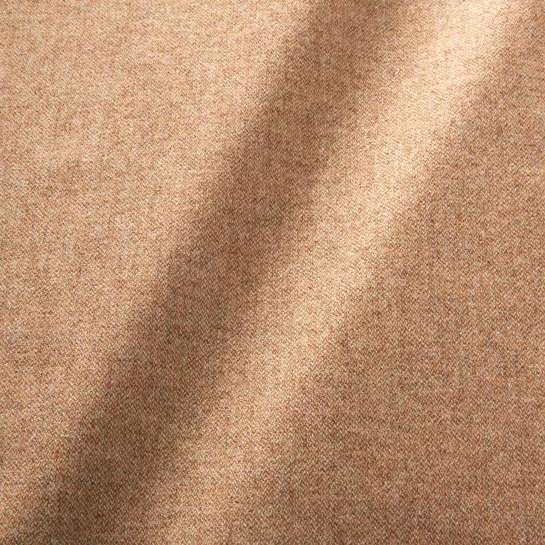 Wool Ginger Tay – Pale Ginger | British Wool | Woven Fabric | Linwood