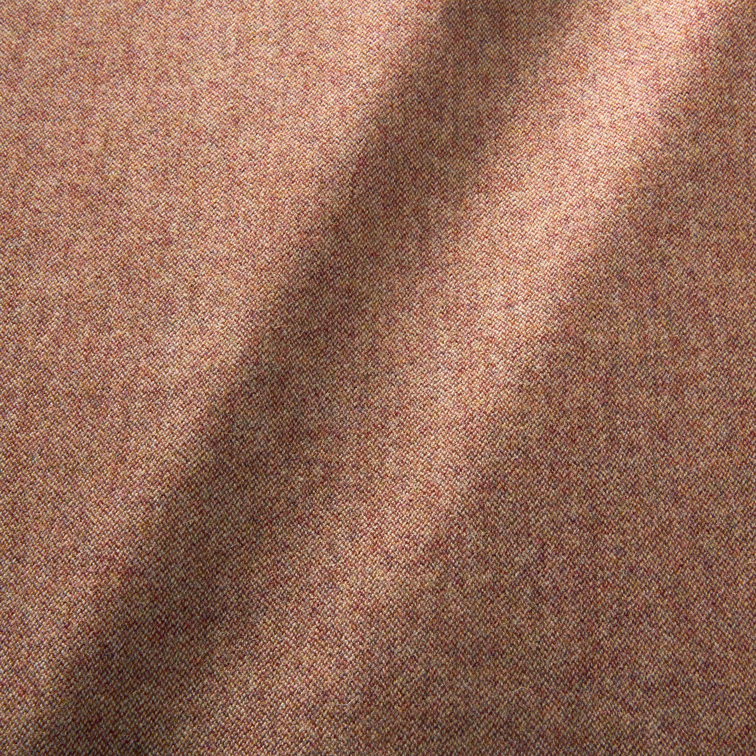 Sample of a pure wool woven fabric in red.