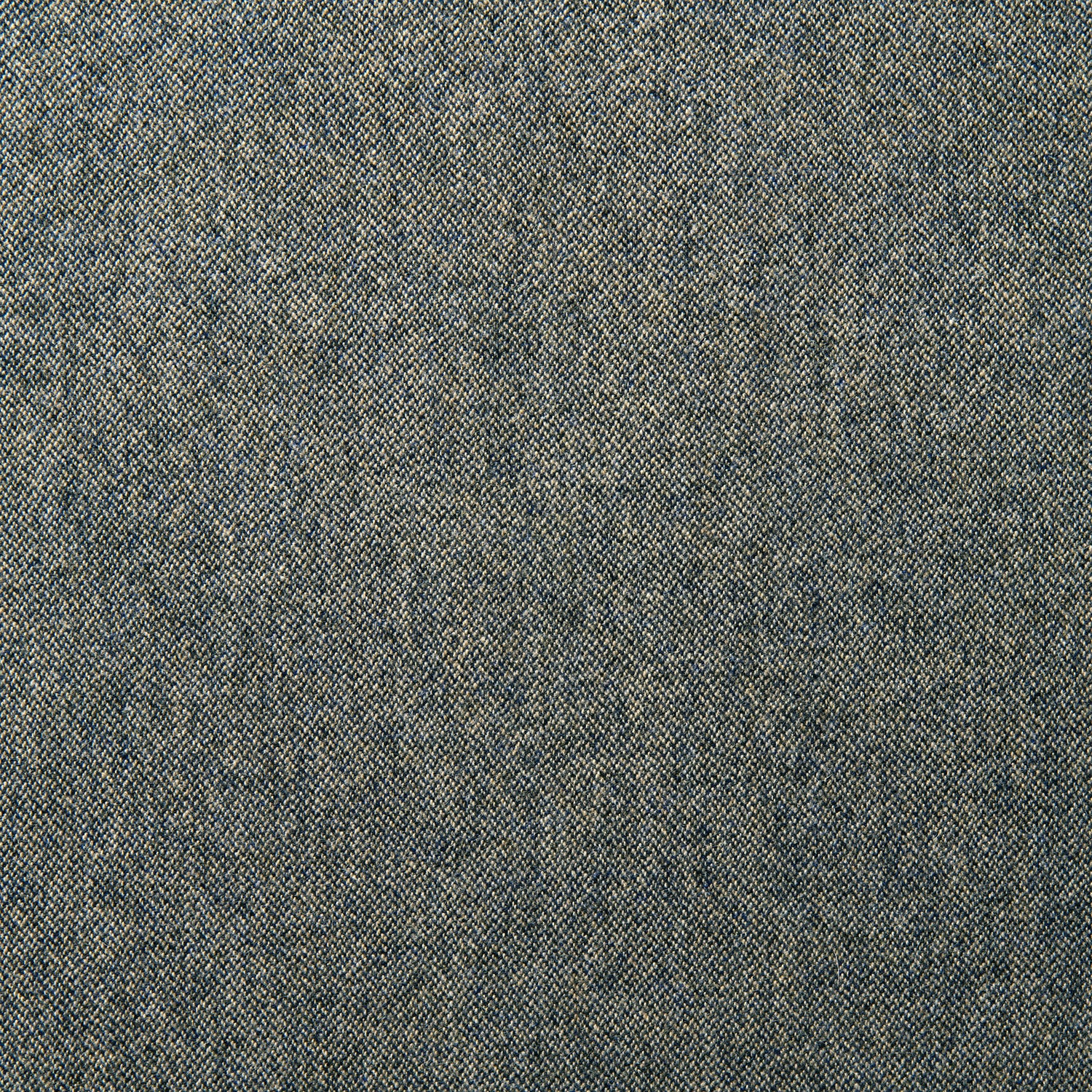 Sample of a pure wool woven fabric in blue.